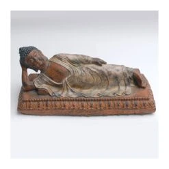 Poli Buddha Tumbado Con Peana