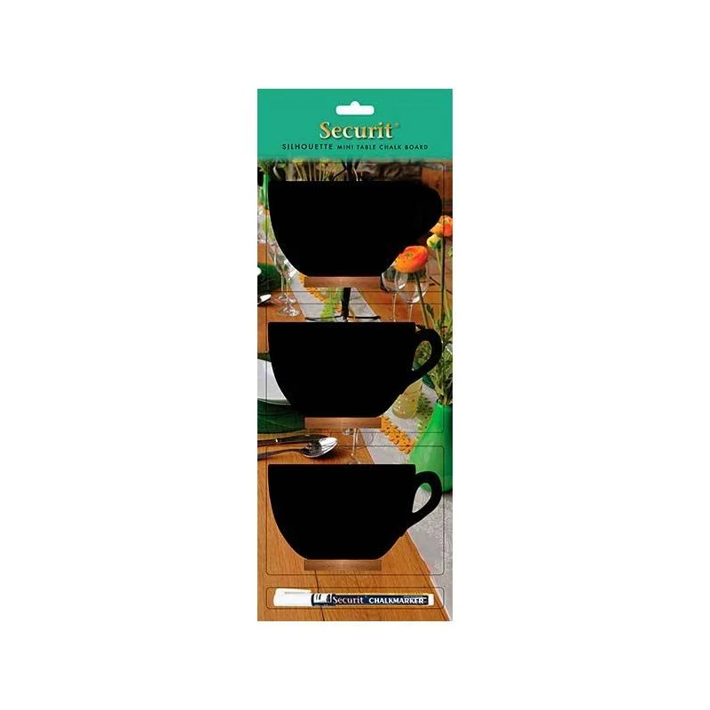 Mini Pizarras De Mesa Taza (pack De 3 Unidades) 3 Mini Pizarras De Mesa Taza (pack De 3 Unidades)